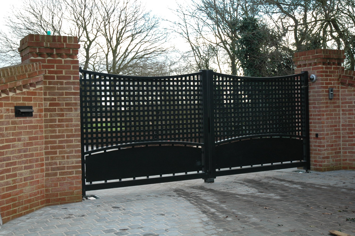 High Profile Metal Gate Design Examples From Gedding Mill