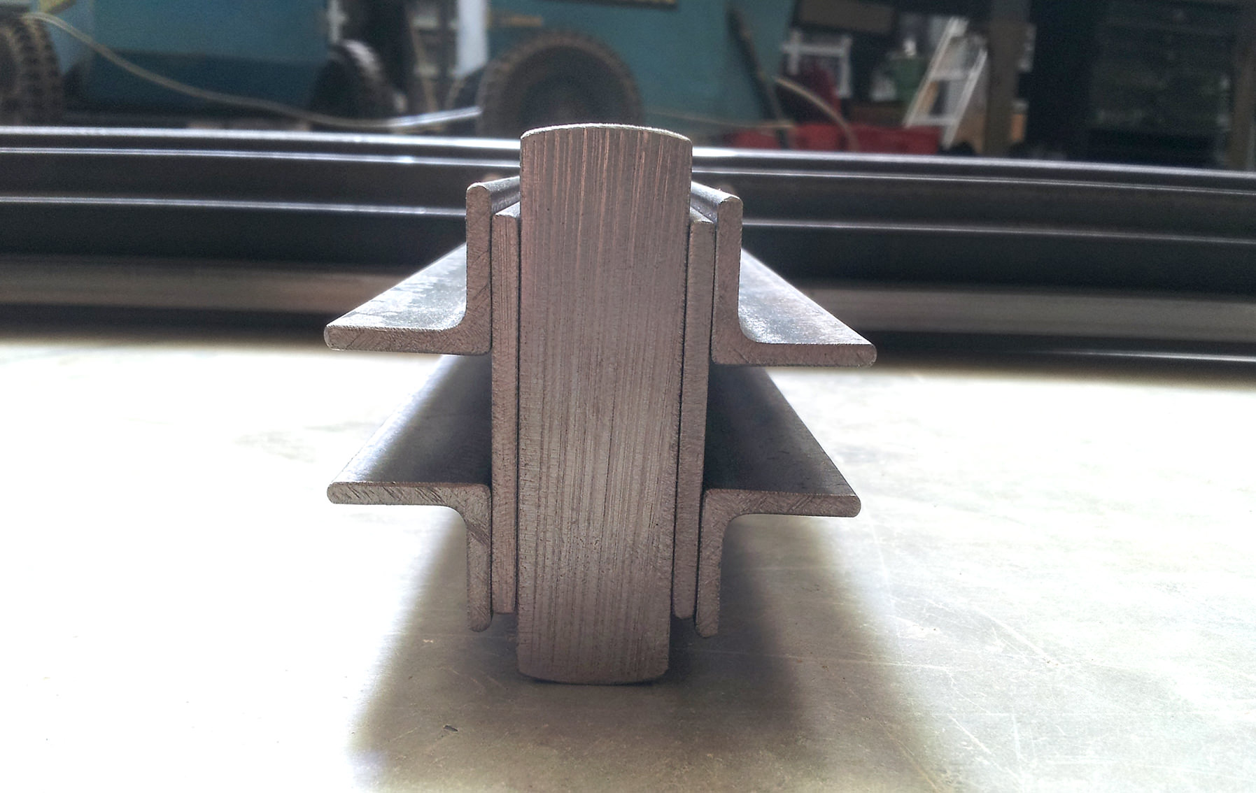 Metal framework from Gedding Mill