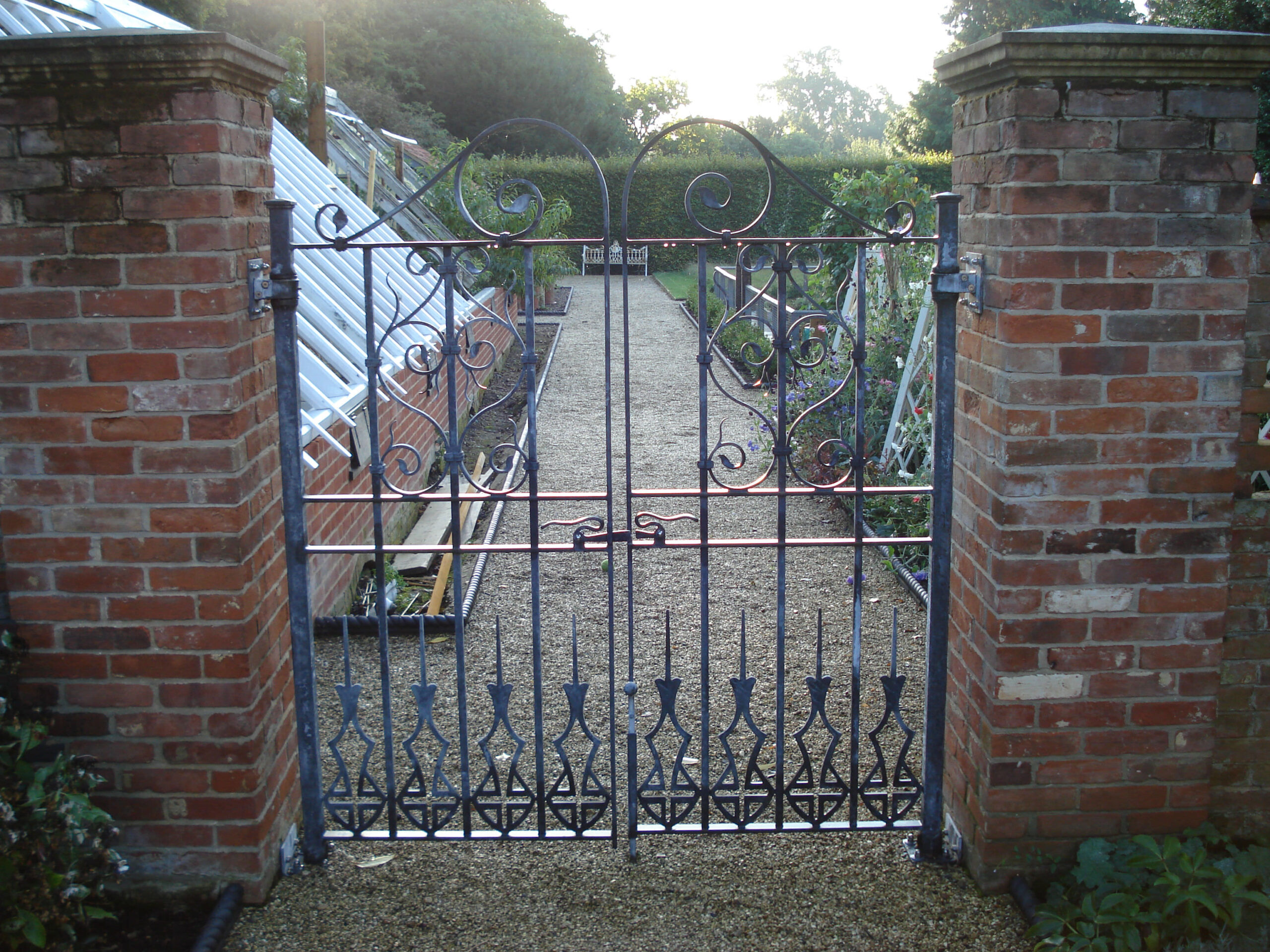 Side Gates and garden gates, gedding, bury st. edmunds, suffolk, UK.